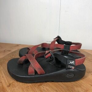 Chaco Z2 Classic mens size 7 shoes red black athletic hiking water sandals